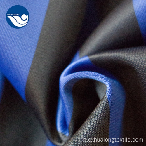 Tessuto a maglia blu di stampa casuale degli indumenti amichevoli di Eco